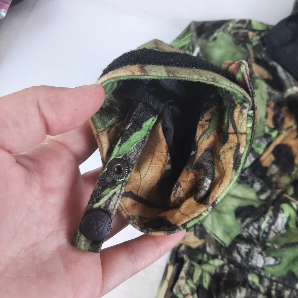 🛍🍀Game Winner Sportswear Youth Small Camouflage Hooded Waterproof Coat